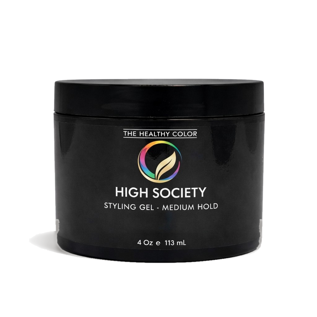 High Society Styling Gel · Medium-hold gel with bamboo extract and